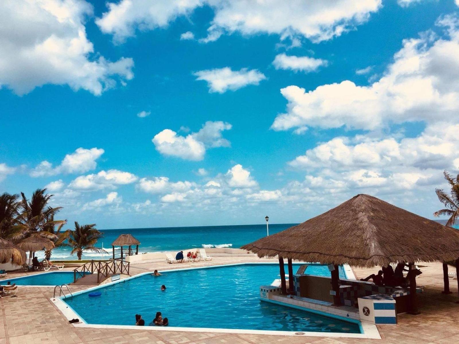 Brisas Residence Hotel Zone Apartment Cancún Exteriör bild